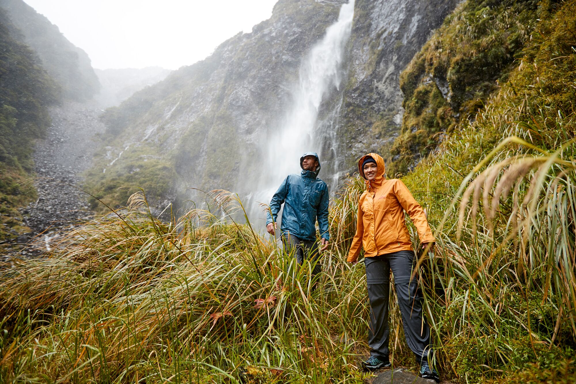 Wet weather hiking store gear